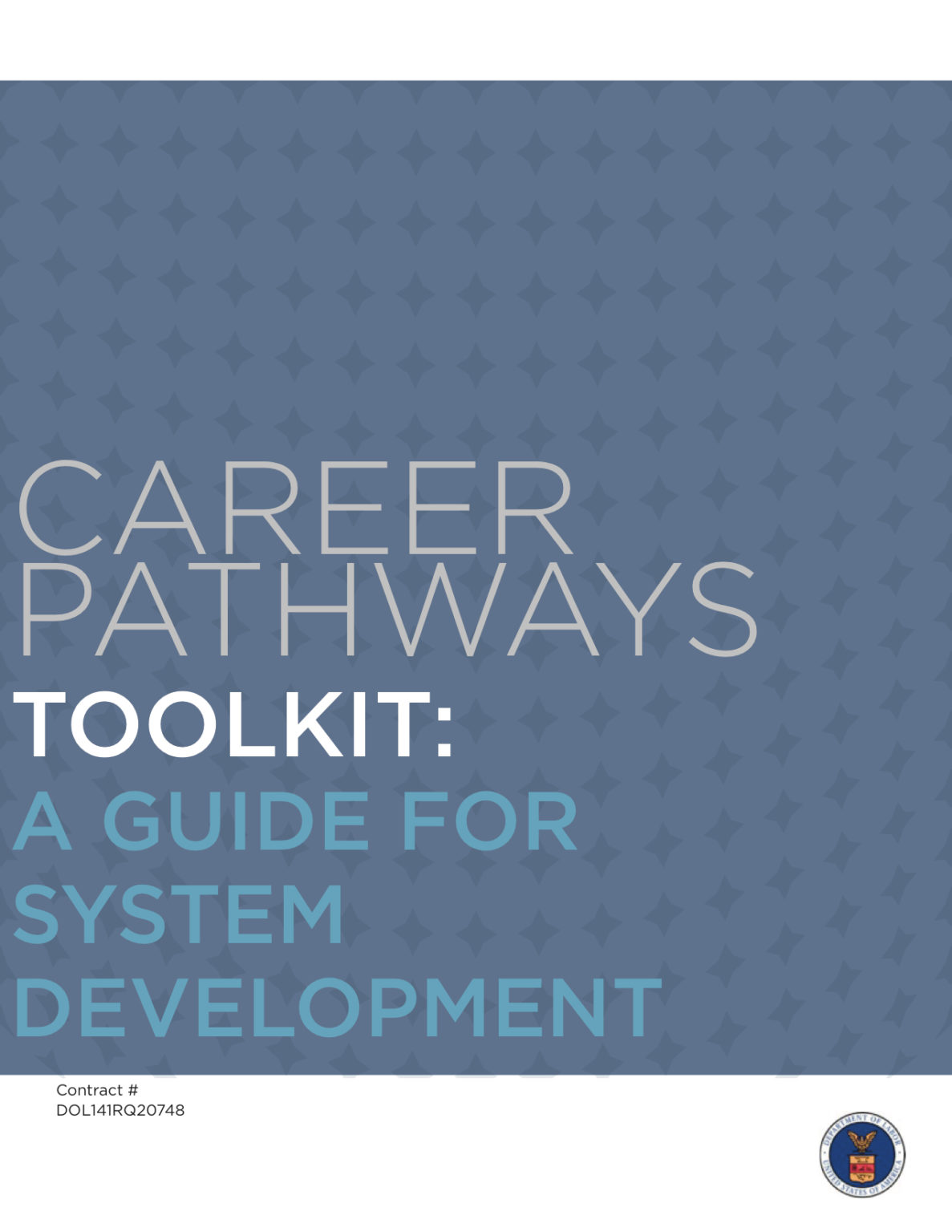 Career Pathways Toolkit A Guide for System Development Chapman