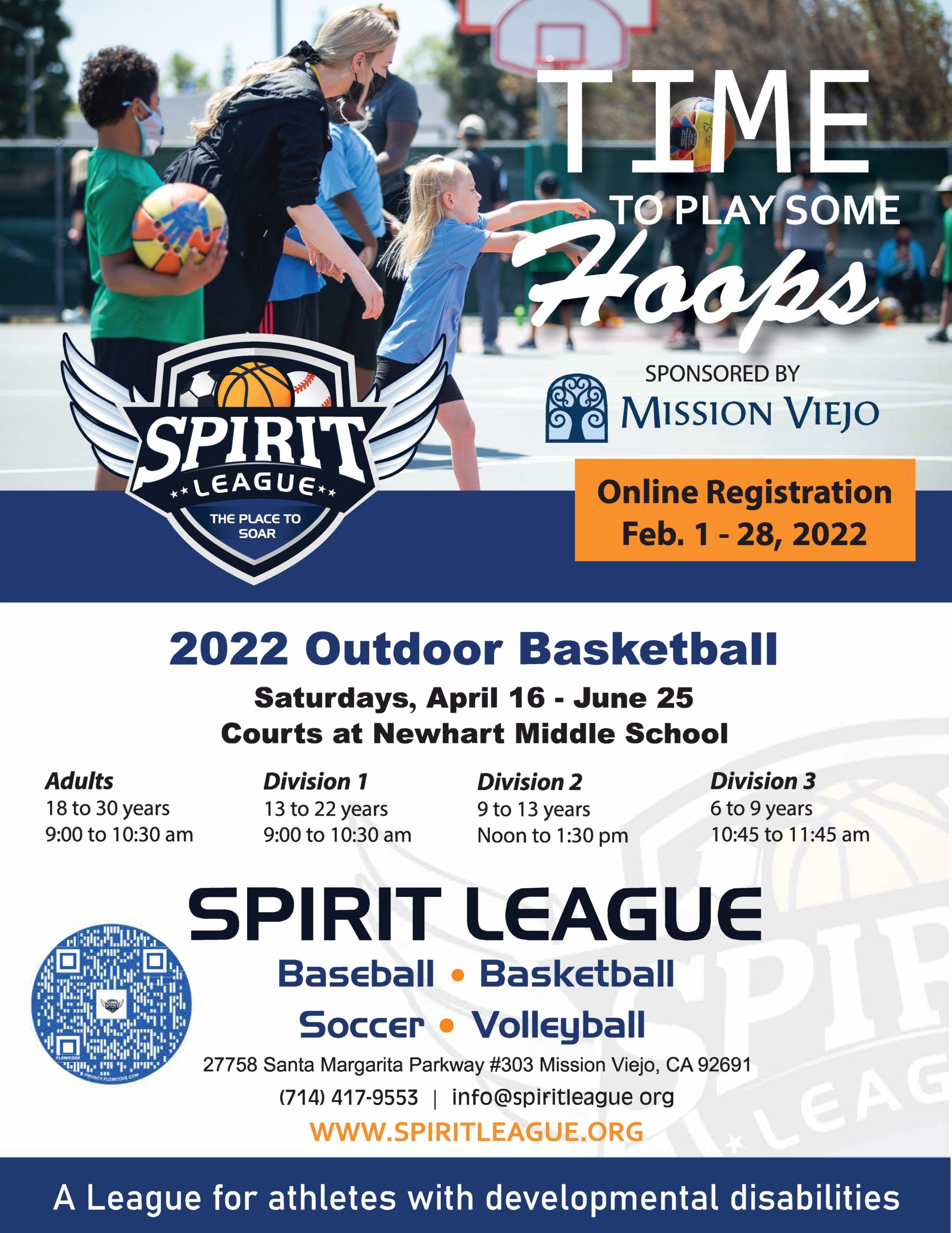 Spirit League Basketball 2022 Flyer icon image