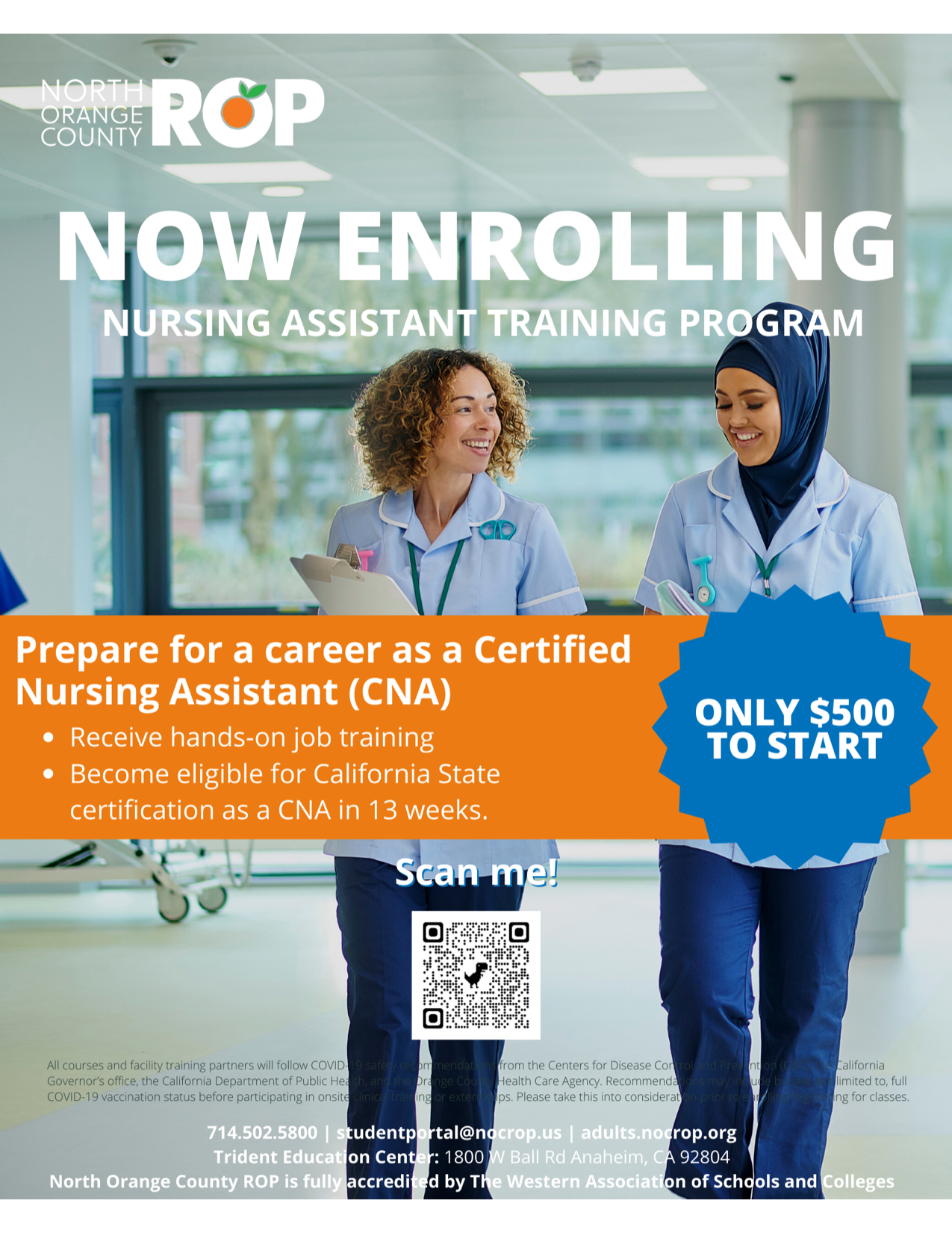 Certified Nurse Assistant(CNA) 5.3.22 Chapman University Transition CA