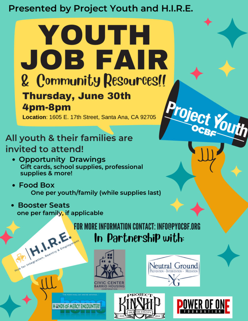 Youth Job Fair Flyer - Public Use - Chapman University | Transition CA